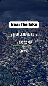 2.6K views · 2.9K reactions | 2 Mobile Home Lots for sale in Marion County Texas for $8,450. Near the Lake. Taxes are $91 a year. Contact us for more details, or visit LandSupplier.com #foryou #instadaily #realestate #land #forsale #sale #property #reels #realtor #properties #landforsale #realtors #fyp #viralvideos #fy #dallas #fypシ #realestateinvesting #invest #propertyforsale #texas #texasrealestate | LandSupplier.com | Facebook