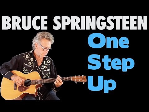 How To Play One Step Up On Guitar - Bruce Springsteen Guitar Lesson