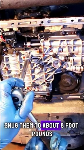 Replacing the Transmission Filter #carmaintenance #mechanic #autorepair