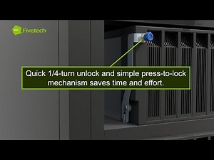 Fivetech–Quarter Turn Auto Lock And Spring Lock For AI Server