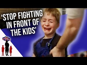 Jo Tells Parents to Grow Up and Stop Arguing in Front of Kids | Supernanny