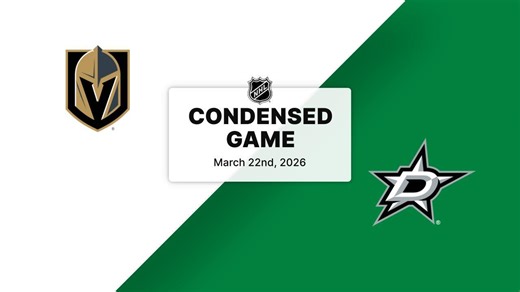VGK at DAL | Condensed Game