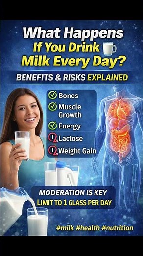 What Happens If You Drink Milk Every Day Benefits & Risks Explained