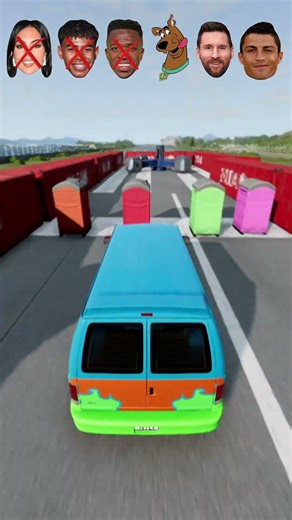 😱 CELEBRITY CRASH: Messi Aur Ronaldo Ka Soccer Obstacle Challenge! #shorts #shortsfeed