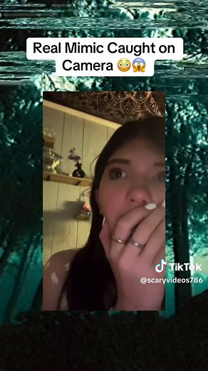 Pt.2 | Real Mimic Caught on Cmaera 😳😱. #scary #horror #mystery #creepy #paranormal #mimic #haunted #scaryvideos #shapeshifter