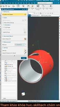 NX tips | Lấy kích thước 3D | PMI on NX #nxsiemens #nxcad