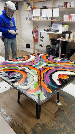 2.6K views · 237 reactions | Brilliant multi-chamber cup pour and spin - sounds complex but it’s remarkably simple and elegant in its execution swarezart.com | Swarez Modern Art | Facebook