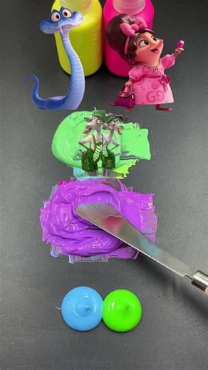 Zootopia | Super cute color palette inspired by Gary!#colormixing #zootopia2 #colors #colorful