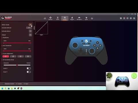 GameSir Super Nova T4N - How to Change Motion Controls Mode