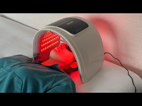 LED Red Light Therapy Device Review | 7 Color Facial Treatment for Glowing Skin