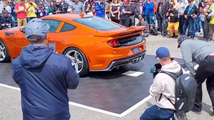 Mustang 60th Anniversary Steve Saleen unveils the new 800hp Saleen | Ford-men legends