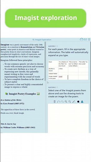 Day 19 of sharing a classroom poetry activity to celebrate National Poetry Month!