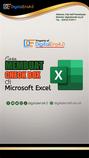 Cara Membuat Check Box di Excel #trikoffice #microsoftoffice #microsoftexcel #fypシ゚viral #trikoffice