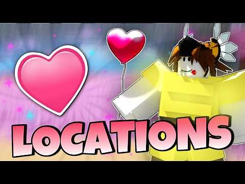 VALENTINE UPDATE + HEART LOCATIONS in Booga Booga ROBLOX