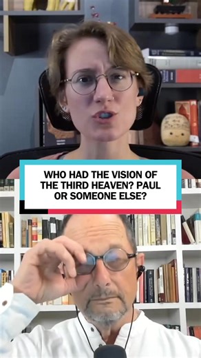 WHO HAD THE VISION OF THE THIRD HEAVEN? PAUL OR SOMEONE ELSE? (*link to 📺 and RESOURCES in bio || FULL EPISODE - "SECRETS OF THE THIRD HEAVEN: EXPLORING PAUL'S VISION") #jesus #religion #bible #bartehrman #christianity #fyp | Bart D. Ehrman
