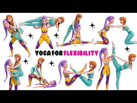 Best Partner Yoga Poses for Fun | Easy & Playful Yoga for Kids and Friends