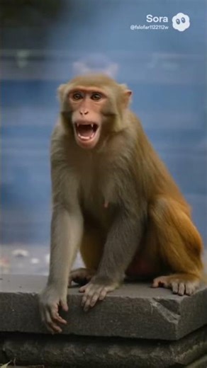 unique video Explosive Monkey Mayhem: The Firecracker Panic so funny 🤠🤓