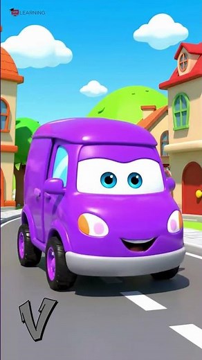 Q to Z Vehicles with Giant Wheels 🚚 Monster Truck Transformations | ABC Learning for Kids #shorts