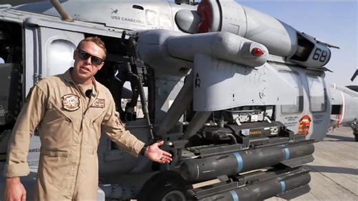 U.S. Navy MH-60S Pilot Talks Multi-Mission Roles During Tour Of The Seahawk | Sikorsky