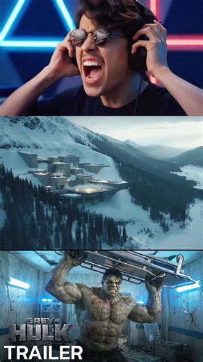 Grey Hulk trailer, 2027 😱 Marvel studio new trailer. ##netflixx##greyhulk##HollywoodMovies##newyorkcity##fyp