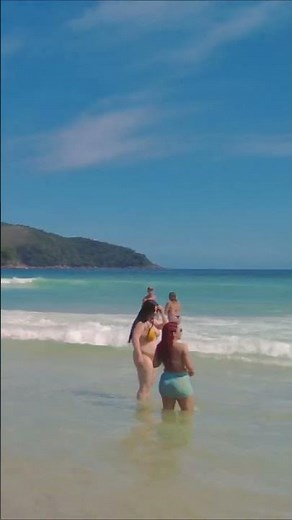 🌴 Maresias Magic in 4K 🌊 São Paulo, Brazil #shorts