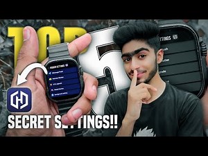 TOP 5 Hidden/Settings Of Hiwatch Pro App T800/T900 Ultra Smart Watch 👀🔥| Hiwatch Pro App T10 Ultra -