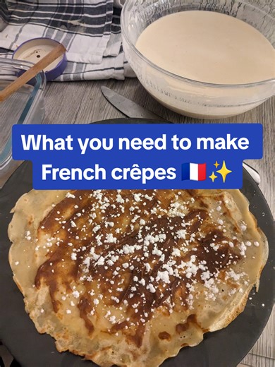 Recette de crêpes françaises sans œufs ni produits laitiers