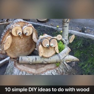 10 original ideas to do with wood | Tips & Crafts