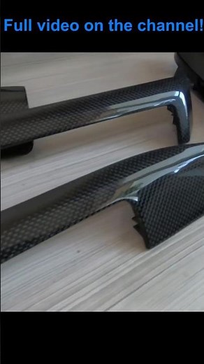 DIY Real Carbon Fiber Skinning in 60 Seconds! (No Special Tools Needed) #carbon #carbonfiberDIY