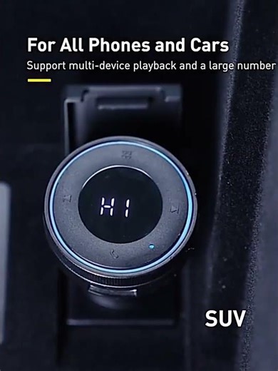 Baseus FM Transmitter Modulator Car Wireless Bluetooth 5.0 USB