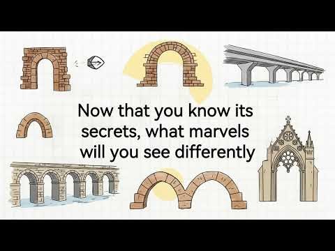 The Principles of Architecture: Why Don't Arches Collapse? The "Magic" of the Keystone