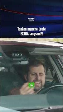Tanken manche Leute EXTRA langsam?! | heute-show #shorts