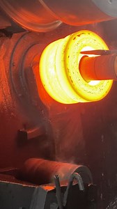 Inside the forging factory Forging Flames and Sparks – The Ultimate Slow Motion Shot! #forging #machine #process #factory #blacksmith #fblifestyle | TIM inside the factory