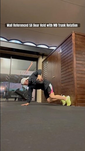 Wall Referenced SA Bear Hold with MB Trunk Rotation