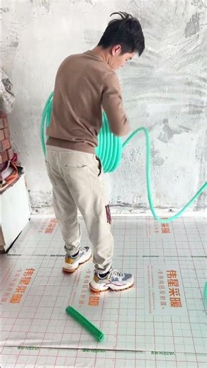 Underfloor heating installation - Original work - Highly recommended