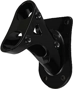 C CRYSTAL LEMON Flag Pole Holder – Two-Position Wall-Mount Flag Pole Bracket – Aluminum Alloy Flag Mounting Bracket for House – Durable Flag Pole Holder Mounting Bracket for Outdoor, House Wall