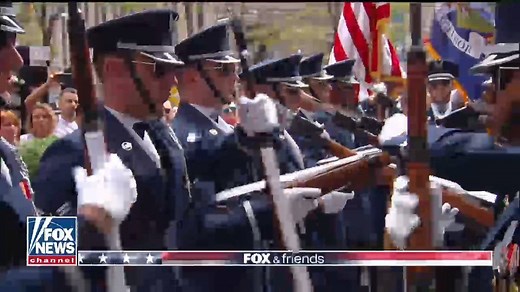 ICYMI: Watch this incredible performance by the United States Air Force Honor Guard Drill Team | Fox & Friends