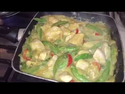 Thai Green Chicken Curry// Ingredients from Lidl