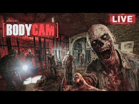 BODYCAM LIVE | Trapped in a Zombie Asylym | Ultra-Realistic Horror Gameplay