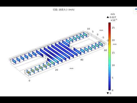COMSOL Flat Plate Thermal-Solidification Simulation
