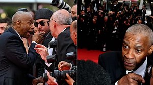 Denzel Washington casi se va a las manos en la alfombra roja de Cannes