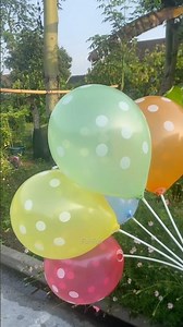 Meletuskan balon warna-warni 🎉 #balonmeletus #ballongame #funny #viralvideo #lucu #balloon