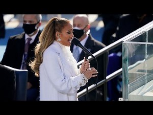 Jennifer Lopez sings This Land is Your Land at Biden Inauguration