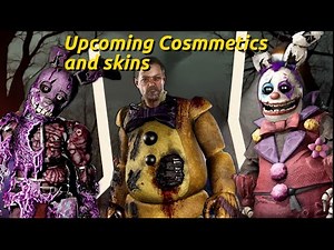 ALL The Upcoming Dead by Daylight SpringTrap Skins!(dead By daylight SpringTrap Cosmetics ShowCase)