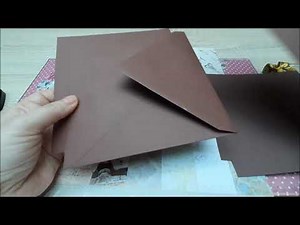 Scrapbooking + Tuto - Un album créé à partir d'enveloppes - Sewing Collection - Papers for you