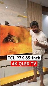 Best 65-inch 4K QLED TV | Dolby Vision & 120hz Gaming!⚡️TCL P7K QLED TV Review #TCL #shorts #ytshort