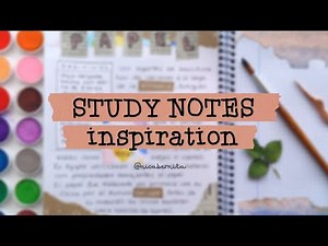 SCHOOL NOTES IDEAS 💖 HOW TO DECORATE A NOTEBOOK PAGE WITH PAPER 💖 HOW TO TAKE AWESOME NOTES