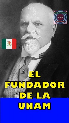 🇲🇽 Who is the FATHER of UNAM? 🎓 Justo Sierra #mexico #shorts #education