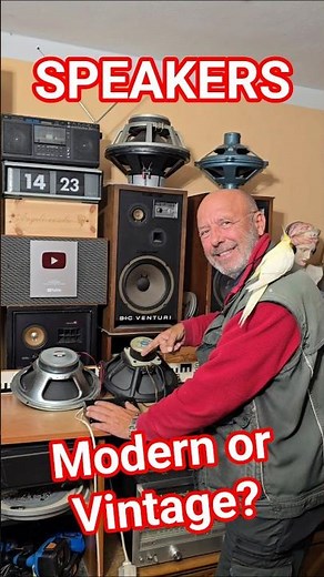 Vintage or New Modern SPEAKER SPEAKERS COMPARISON Sound Test