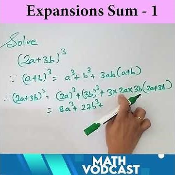 Trick to Solve Expansion Sum Quickly | maths expansion formulas | Expansion Sum 1